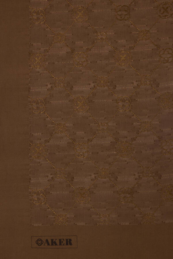 Kahverengi 70X190 CM Koza Şal - 4
