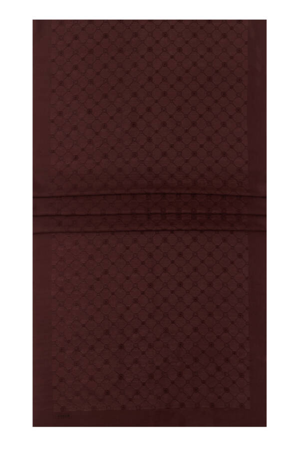 Kahverengi 70X190 CM Koza Şal - 1