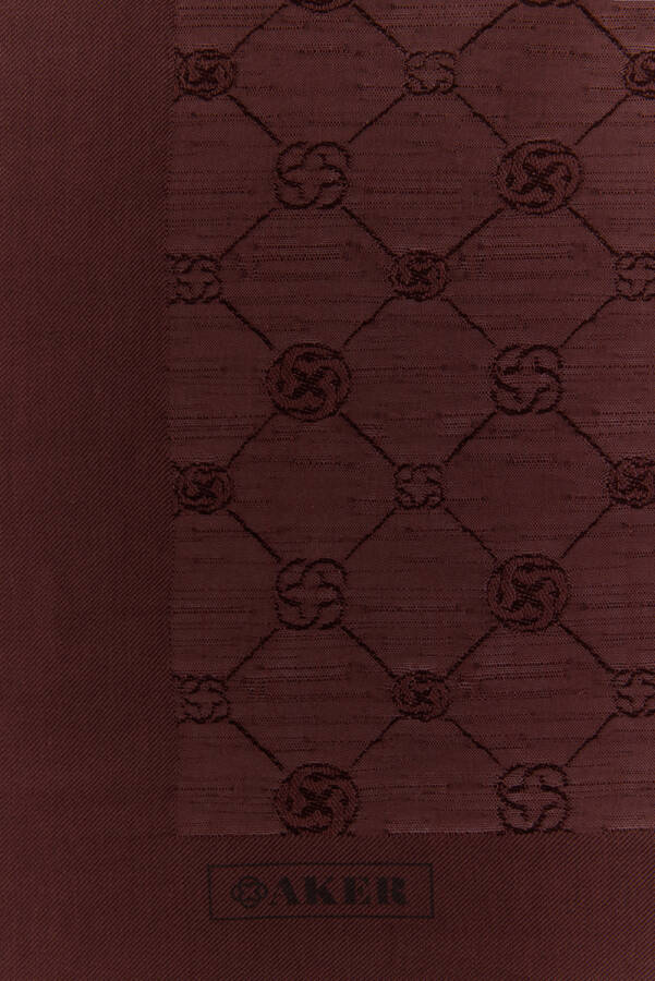 Kahverengi 70X190 CM Koza Şal - 2