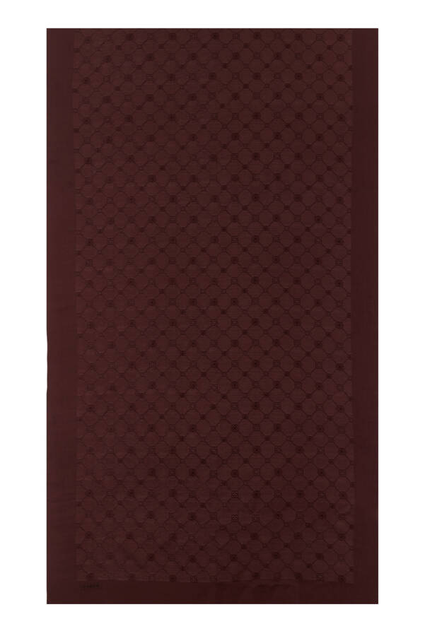 Kahverengi 70X190 CM Koza Şal - 3