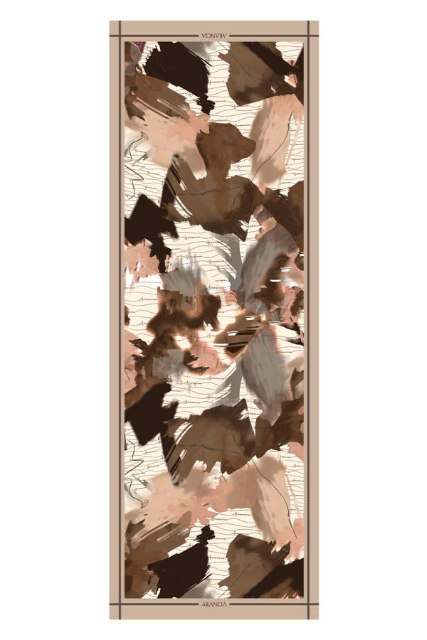 Kahverengi 70X200 Pure Touch Şal - 1