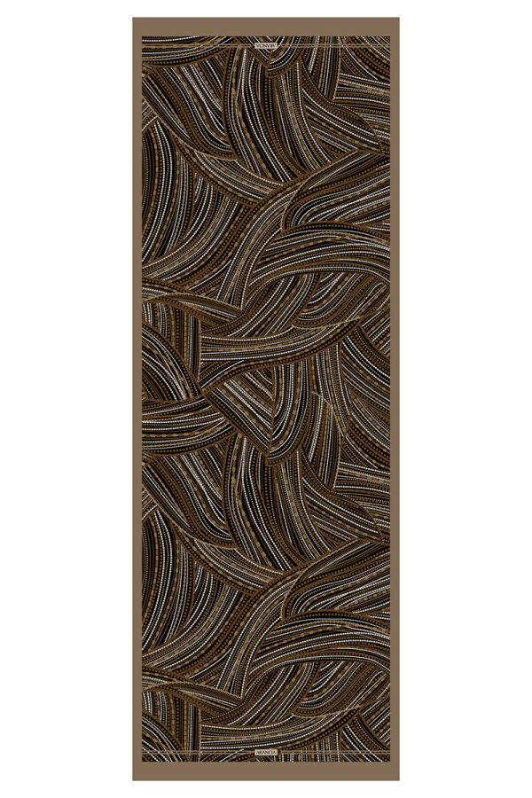 Kahverengi 70X200 Pure Touch Şal - ARANCIA