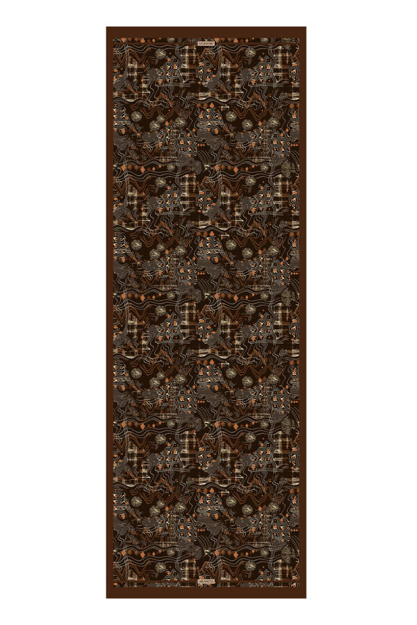 Kahverengi 70X200 Pure Touch Şal - 1