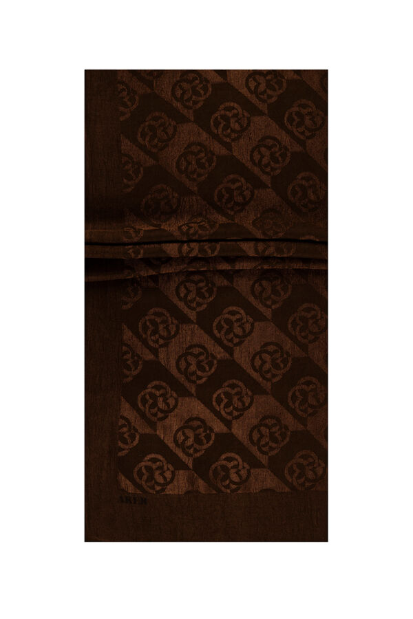 Kahverengi 75 X 190 Naia Aura Şal - 2