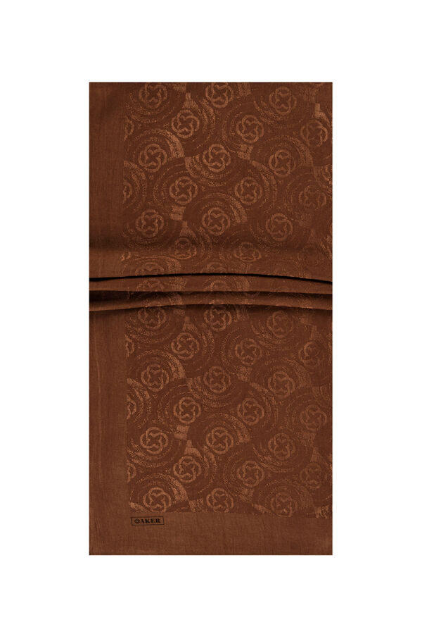 Kahverengi 75 X 190 Naia Harmoni Şal - 1