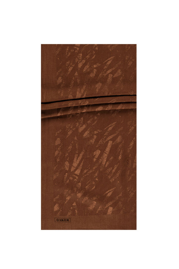 Kahverengi 75 X 190 Naia Nehir Şal - 1