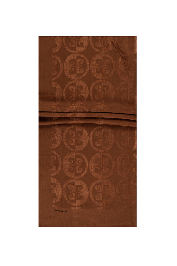 Kahverengi 75 X 190 Naia Rivela Şal - 1