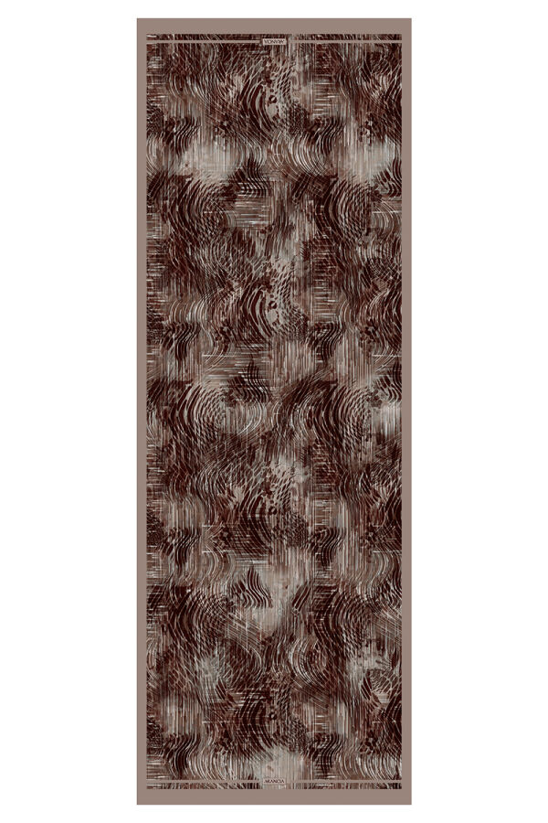 Kahverengi 75X200 Viskon Şal - ARANCIA