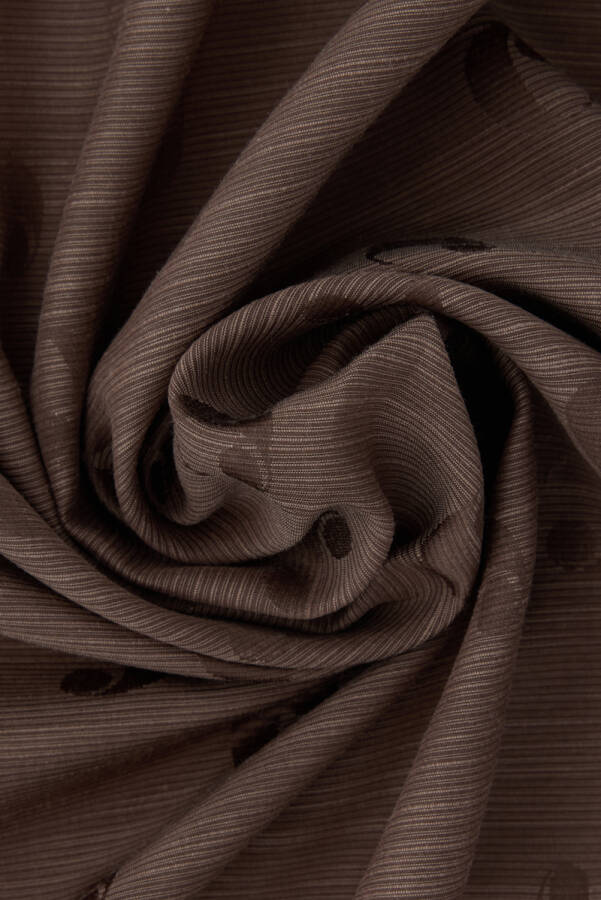 Kahverengi 90X90 B.Cacharel Logolu ipek koton Jakar - Cacharel (1)