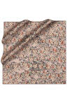 Kahverengi 90X90 İpek Twill Eşarp 