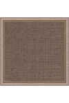 Kahverengi 90X90 İpek Twill Eşarp - 1