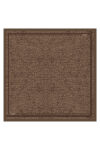 Kahverengi 90X90 İpek Twill Eşarp 