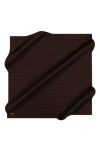 Kahverengi 90X90 İpek Twill Eşarp 