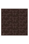 Kahverengi 90X90 İpek Twill Eşarp 