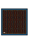 Kahverengi 90X90 İpek Twill Eşarp 