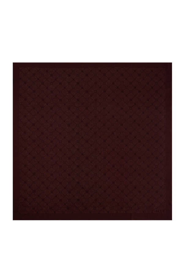 Kahverengi 90X90 Koza Eşarp - Aker (1)