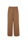 Kahverengi Bol Kesim Basic Pantolon - 3