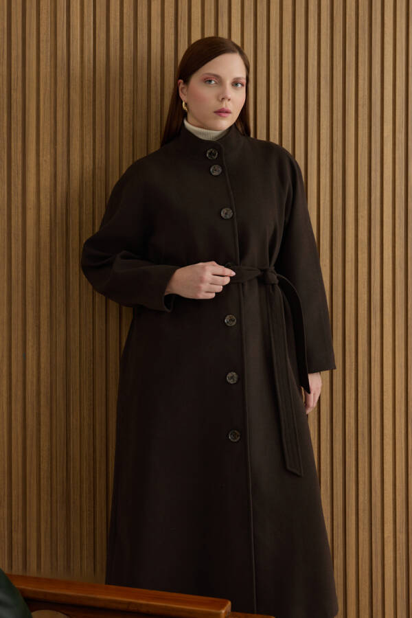 Kahverengi Dik Yaka Kaban - 1