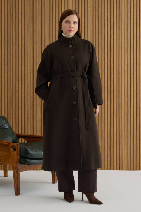 Kahverengi Dik Yaka Kaban - 4