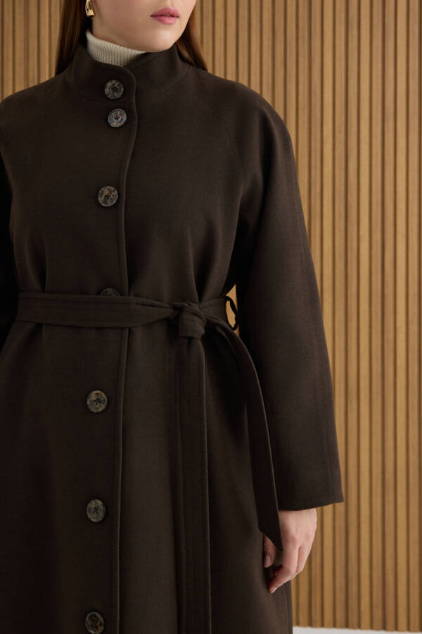 Kahverengi Dik Yaka Kaban - 5