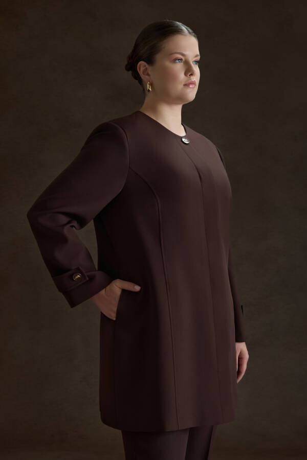 Kahverengi Dokuma Kap - 4