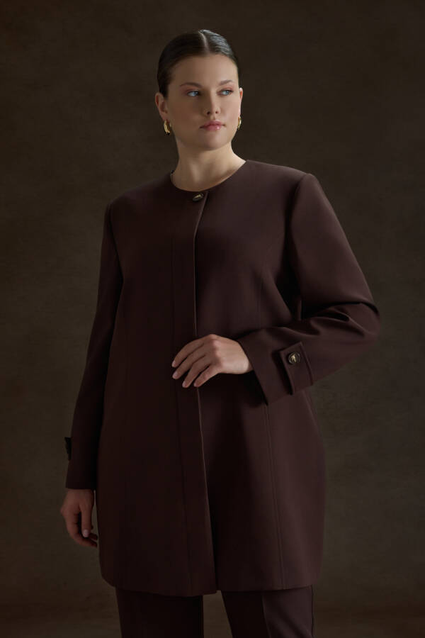 Kahverengi Dokuma Kap - Aker