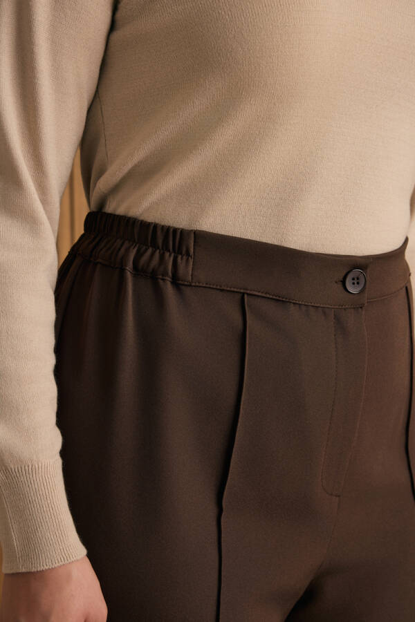 Kahverengi Dokuma Pantolon - Aker (1)