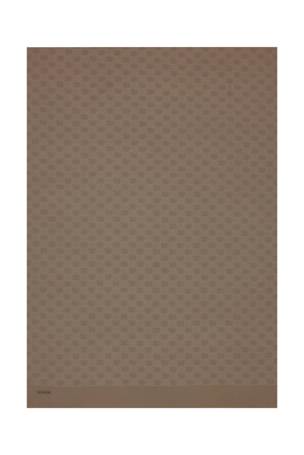 Kahverengi Kare Jakar Şal - 1