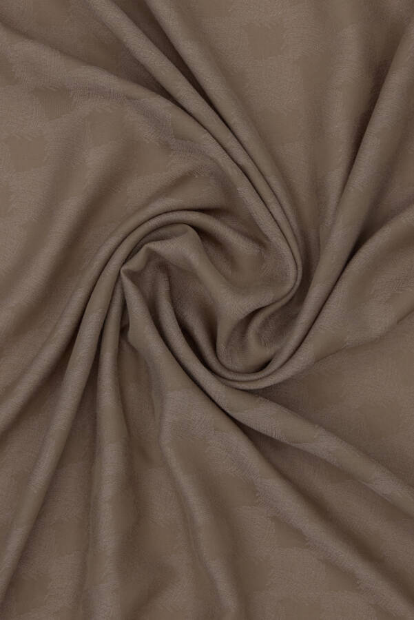 Kahverengi Kare Jakar Şal - 2