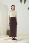 Kahverengi Klasik Kalem Etek - 3