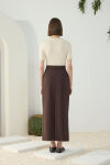 Kahverengi Klasik Kalem Etek - 6