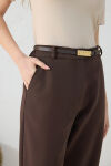 Kahverengi Klasik Pantolon - 6