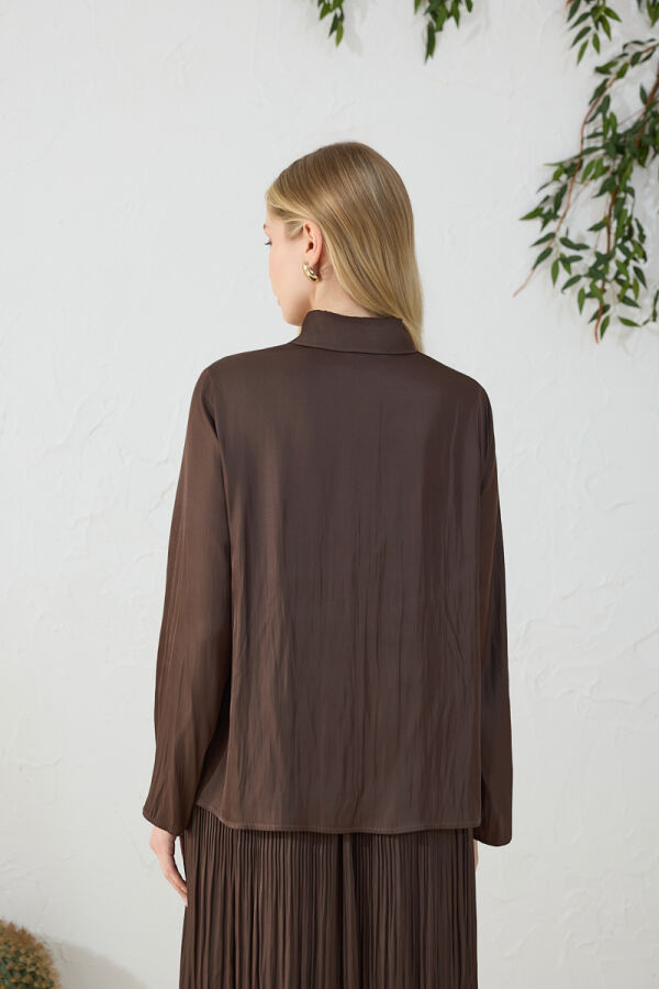 Kahverengi Klasik Tunik - 7