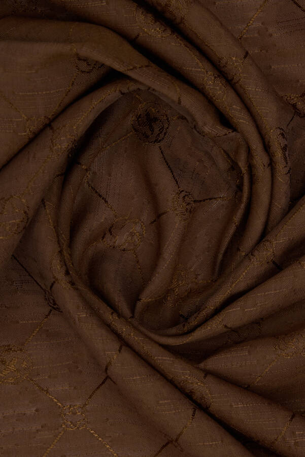 Kahverengi Koza Eşarp - 2