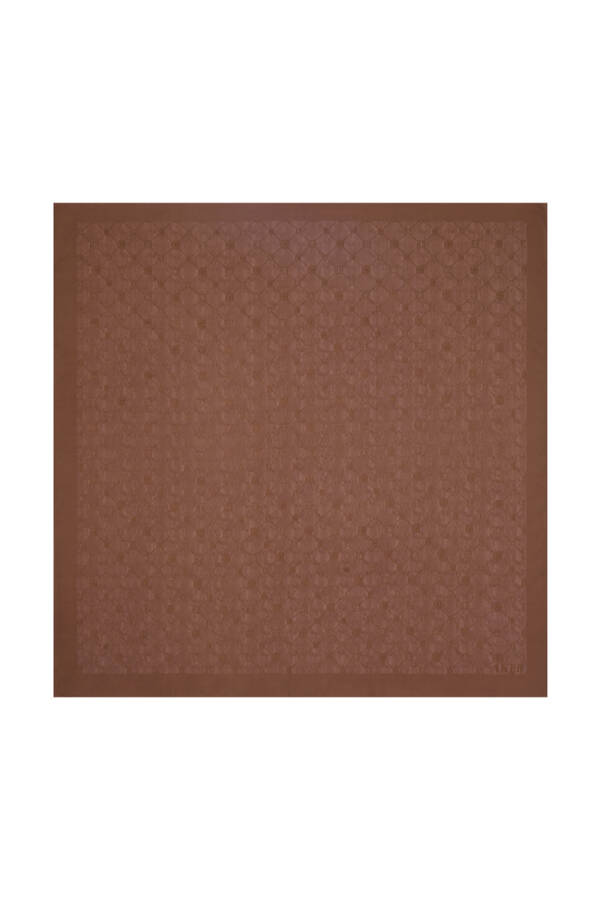 Kahverengi Koza Eşarp - 1