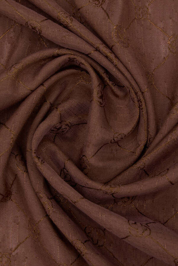 Kahverengi Koza Eşarp - 2