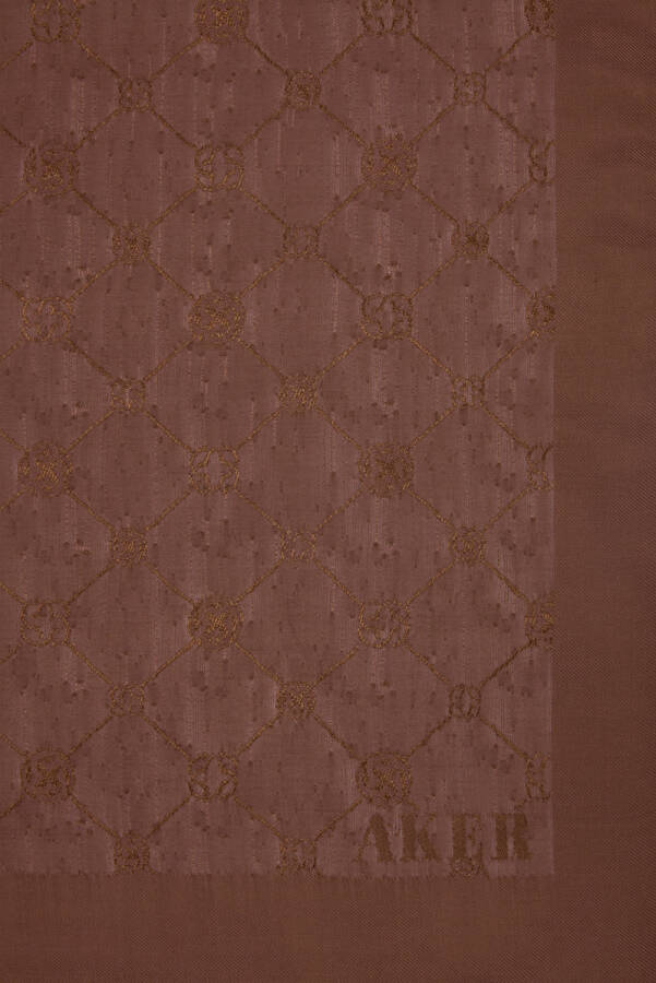 Kahverengi Koza Eşarp - 3