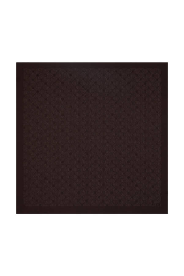 Kahverengi Koza Eşarp - 1