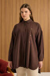 Kahverengi Koza Logolu Modal Tunik - 2