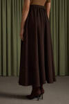 Kahverengi Krep Etek - 5
