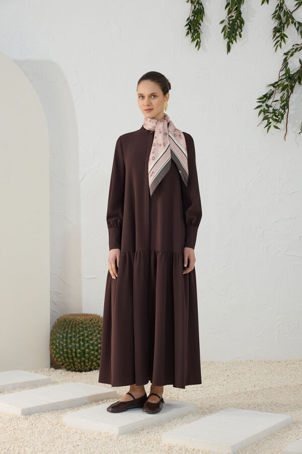 Kahverengi Mevlana Ferace - Aker (1)