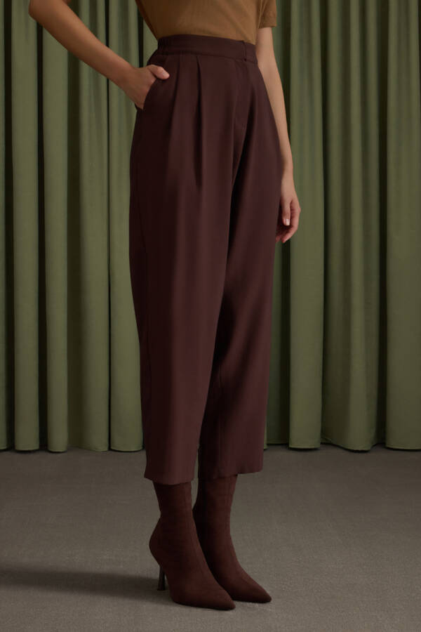 Kahverengi Modal Pantolon - 3