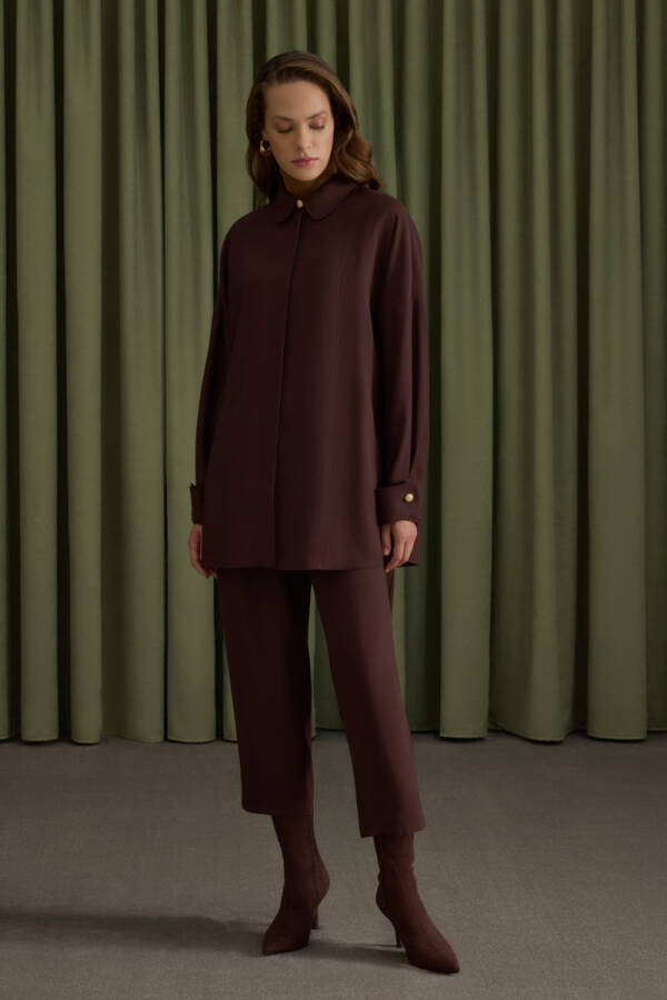 Kahverengi Modal Pantolon - Aker