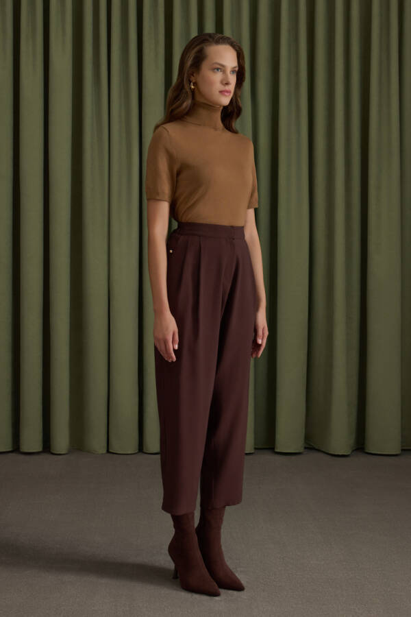 Kahverengi Modal Pantolon - Aker (1)