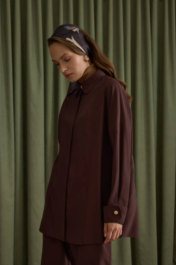 Kahverengi Modal Tunik - 4