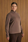 Kahverengi Örme Rayon Body 