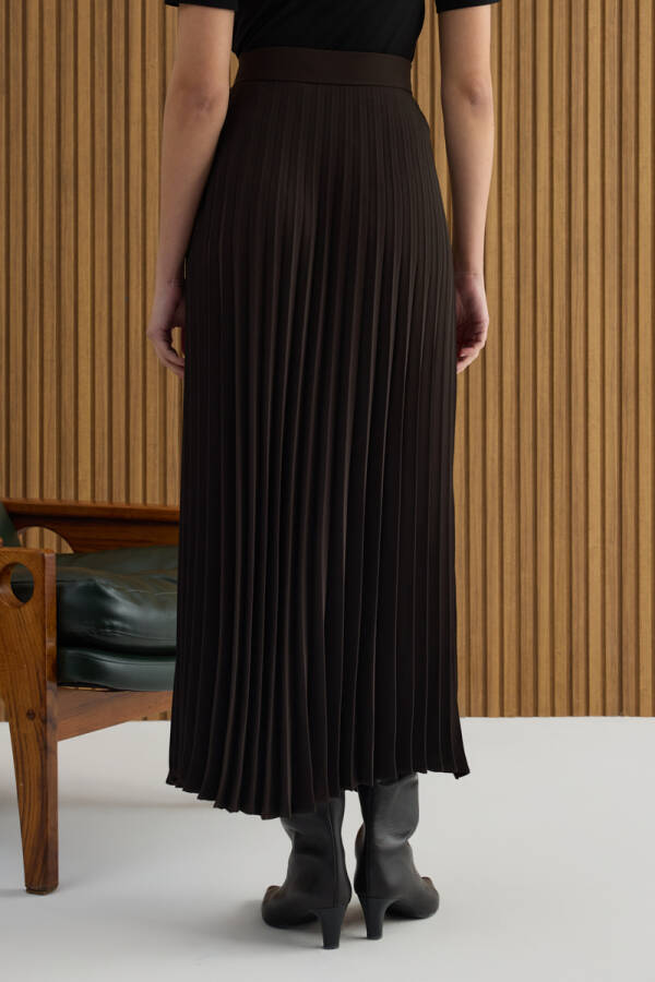 Kahverengi Pilise Etek - 6