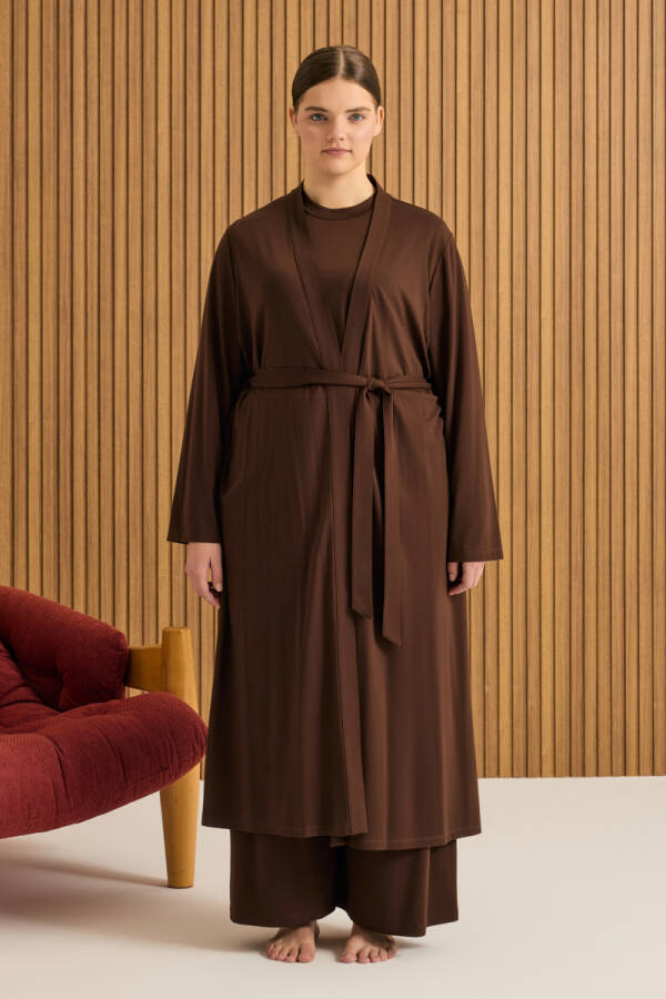 Kahverengi Rayon Sabahlık - Aker (1)