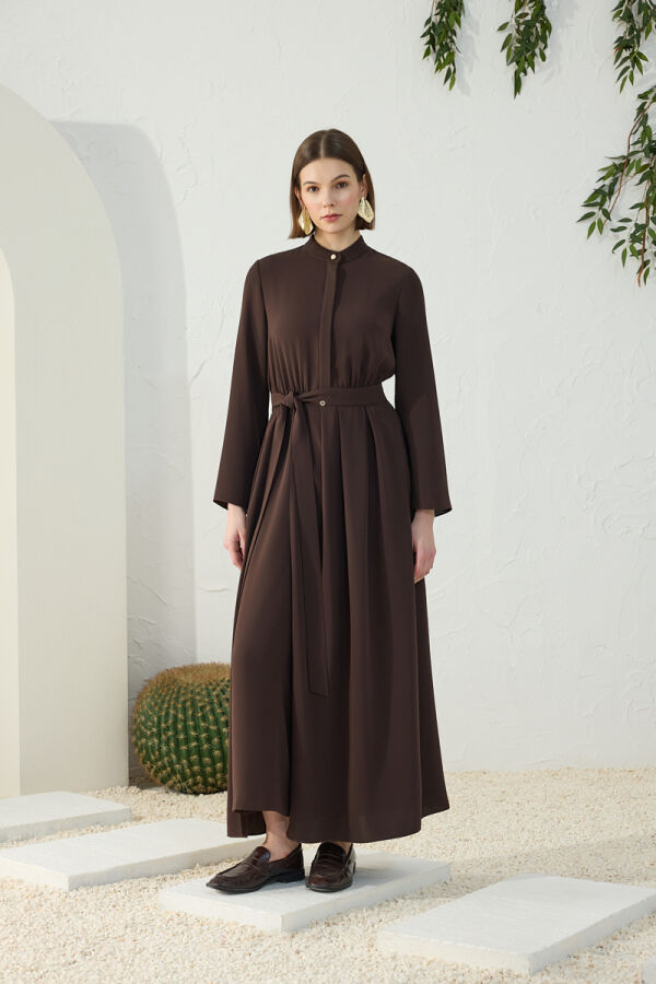 Kahverengi Seyyar Kuşaklı Tulum - 2