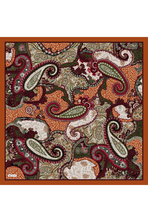 Kahverengi Soft Touch Eşarp - 1